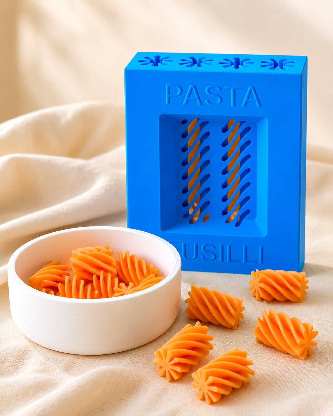 3D Printed Pretend Pasta Play Set